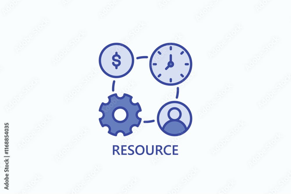 Resource isolated vector, icon or logo sign symbol illustration Resource isolated vector, icon or logo sign symbol illustration