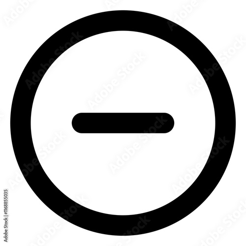 Free Download Minus circle design element - GFXLoad