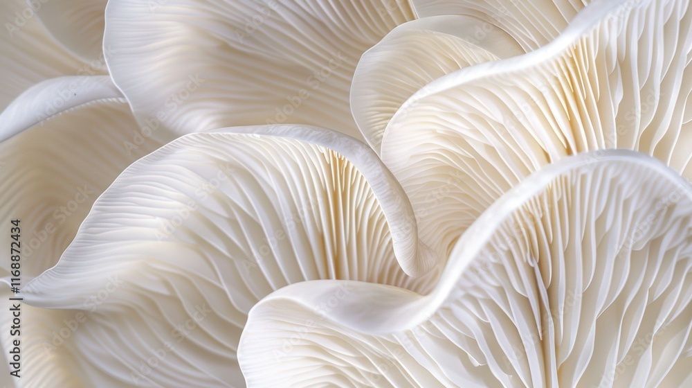 Mushroom presented on a still background, colorful fungi image. Background neutral, mushroom radiant. Mushroom presented on a still background, colorful fungi image. Background neutral, mushroom radiant.