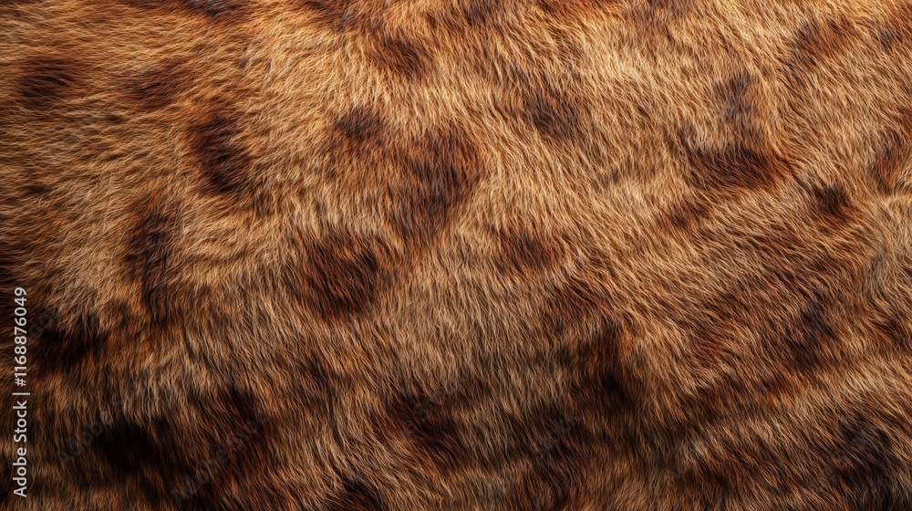 Close-up of Wild Animal Fur Texture with Intricate Patterns and Natural Chaos in Color and Design for Artistic and Wildlife Concepts Close-up of Wild Animal Fur Texture with Intricate Patterns and Natural Chaos in Color and Design for Artistic and Wildlife Concepts