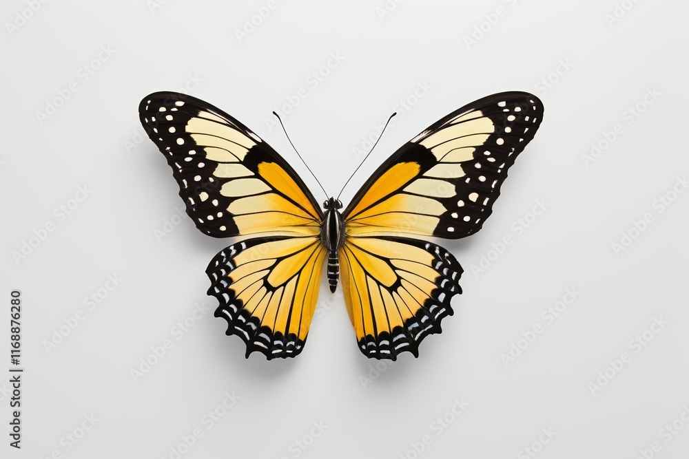 there is a butterfly that is sitting on a white surface there is a butterfly that is sitting on a white surface