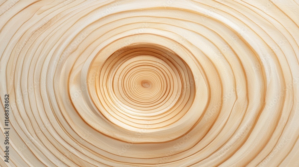 Close-Up of Natural Wood Grain with Circular Patterns and Texture Close-Up of Natural Wood Grain with Circular Patterns and Texture