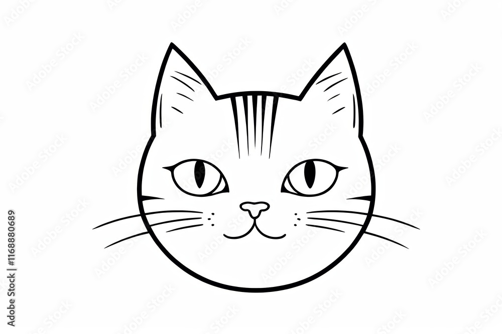 a close up of a cat ' s face with a white background