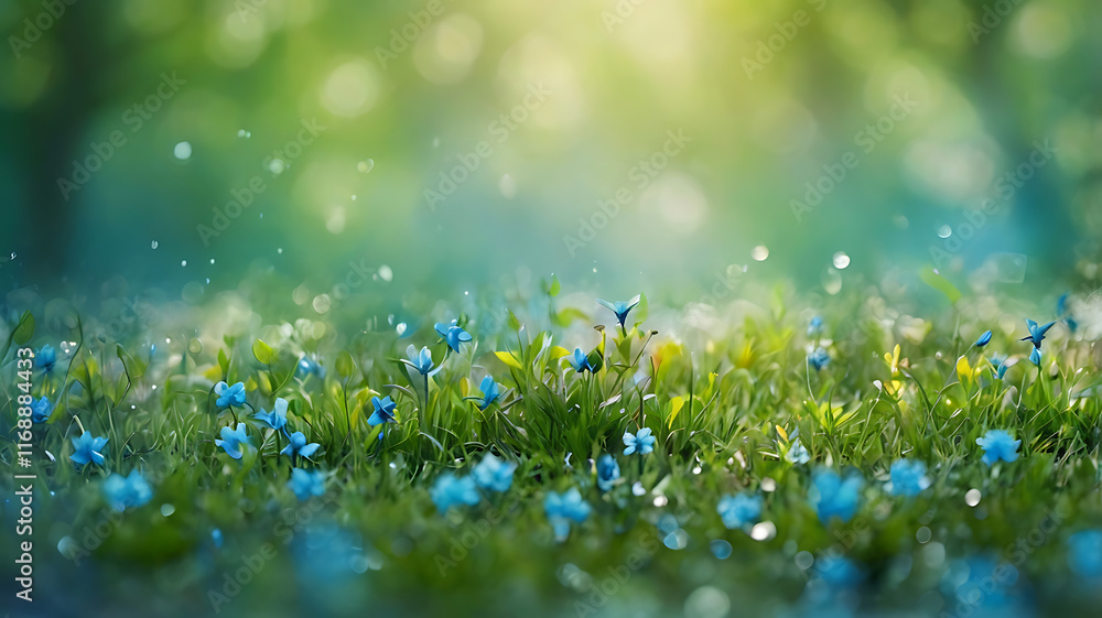 The grass flower The grass flower