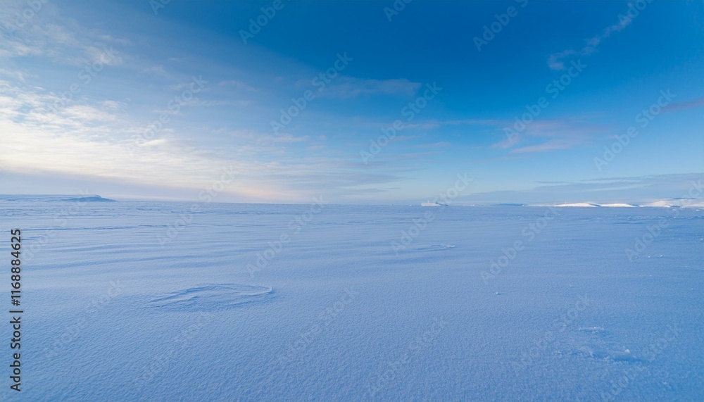 Scenery depicting clear skies, cold winds and sub-zero temperatures amidst the ice and snow of the Arctic Scenery depicting clear skies, cold winds and sub-zero temperatures amidst the ice and snow of the Arctic