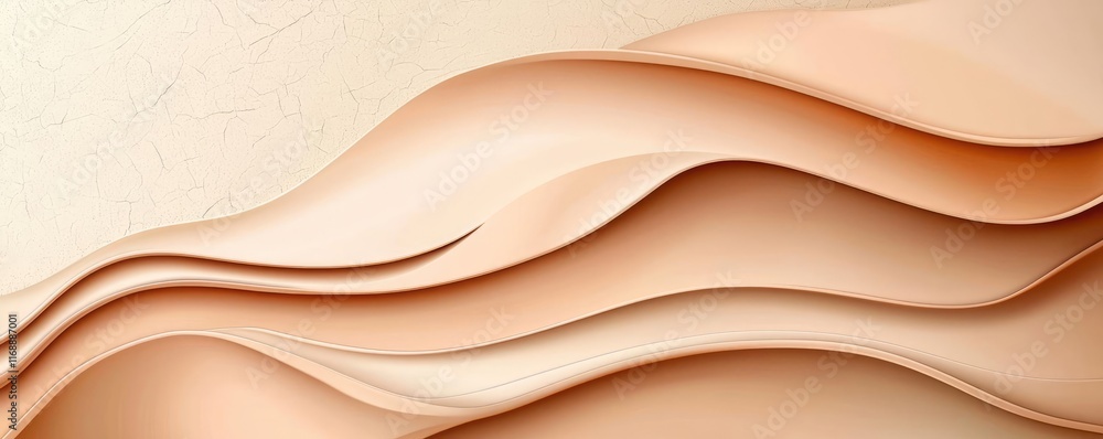 Grungy abstract background concept. Elegant abstract background with flowing waves in warm peach tones for design projects. Grungy abstract background concept. Elegant abstract background with flowing waves in warm peach tones for design projects.
