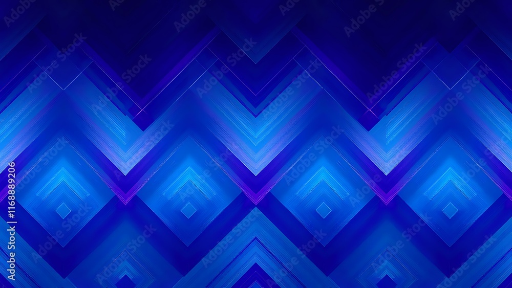 Mesmerizing Geometric Chevron Pattern Wallpaper in Deep Blues and Purples Mesmerizing Geometric Chevron Pattern Wallpaper in Deep Blues and Purples