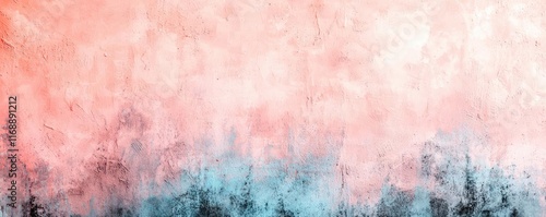 Grungy abstract background concept. A vibrant abstract background with soft hues of pink and blue gradients.
