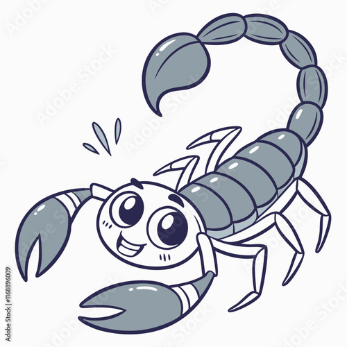 Vector scorpion Isolated, Isolated, Animals, Editable