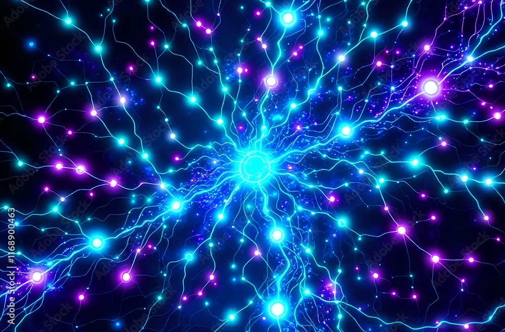 Ethereal Blue Nebula Night Sky - Stars & Cosmic Beauty Ethereal Blue Nebula Night Sky - Stars & Cosmic Beauty