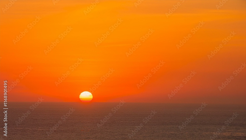 The point at which the temperature gradually drops in a bright orange sunset The point at which the temperature gradually drops in a bright orange sunset