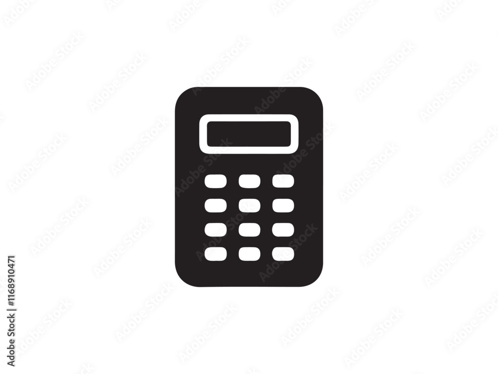 calculator isolated on white calculator isolated on white