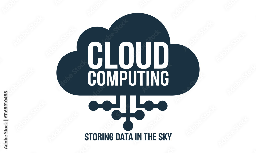 Cloud Computing and Big Data Vector Graphics Cloud Computing and Big Data Vector Graphics