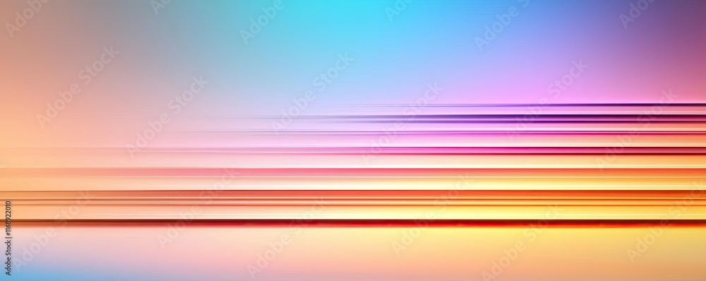 Rainbow abstract background concept. Abstract gradient lines blending in vibrant colors for creative design backgrounds.
