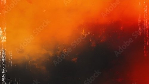 Cloudy fire bokh background photo