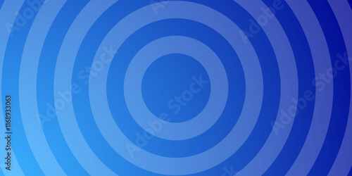 Light Blue Gradient Design with Circular Waves. Abstract blue gradient background with circles. Vector. Illustration. Gradient. Blue. 