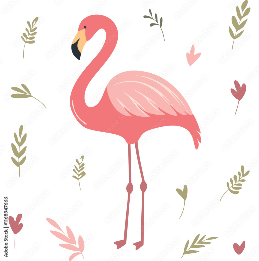 Obraz premium flamingo2