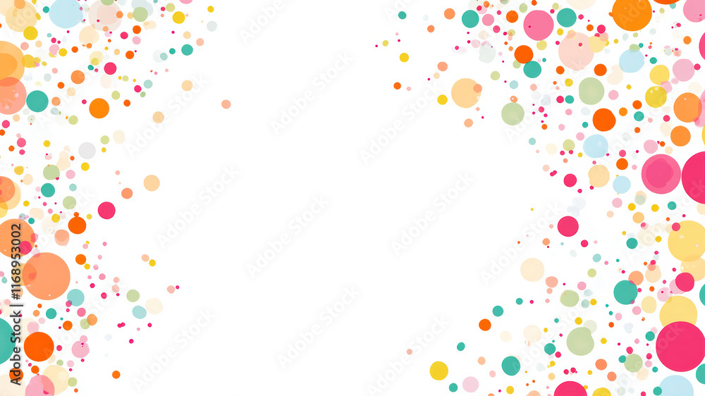 Colorful Pastel Circles Create a Playful and Vibrant Backdrop on a White Background for Various Creative Uses Colorful Pastel Circles Create a Playful and Vibrant Backdrop on a White Background for Various Creative Uses
