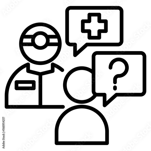 consultation single icon