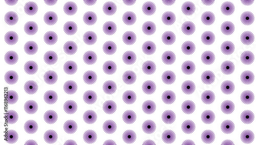 Colorful Flower Pattern Background