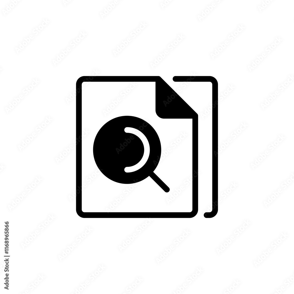 Document Review Line Icon. linear style sign for mobile concept and web design. Outline vector icon. Document Review Line Icon. linear style sign for mobile concept and web design. Outline vector icon.