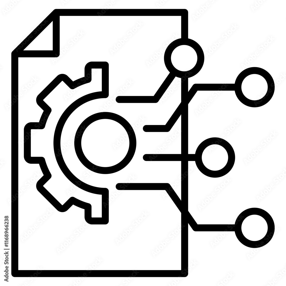 digital transformation single icon digital transformation single icon