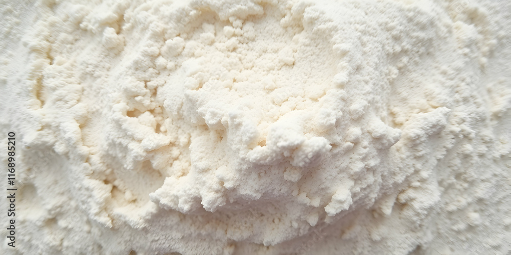 Fine white powder, scattered granular texture, flour-like substance, close-up macro photography, off-white color, dusty surface, baking ingredient, soft focus, high-contrast lighting, powdery consiste Fine white powder, scattered granular texture, flour-like substance, close-up macro photography, off-white color, dusty surface, baking ingredient, soft focus, high-contrast lighting, powdery consiste