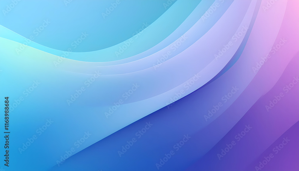 Abstract Blue Purple Gradient Waves Background Soft Pastel Color Swirls Design Abstract Blue Purple Gradient Waves Background Soft Pastel Color Swirls Design