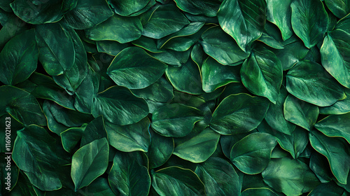 Crisp Green Leaf Texture Background Perfect for Natural Themed Projects