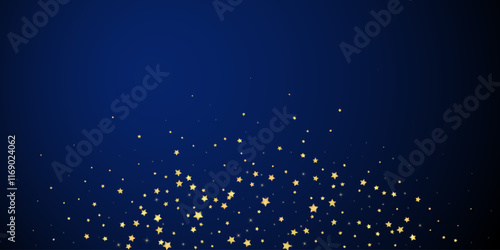 Magic stars vector overlay.  Gold stars scattered