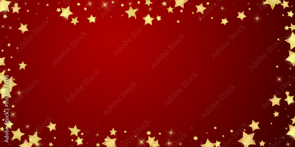 Magic stars vector overlay. Gold stars scattered Magic stars vector overlay. Gold stars scattered