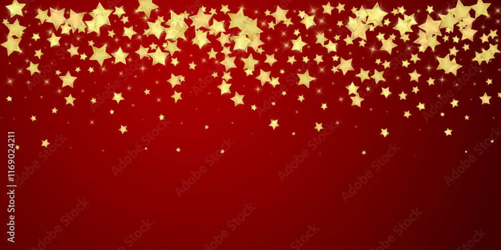 Magic stars vector overlay. Gold stars scattered Magic stars vector overlay. Gold stars scattered