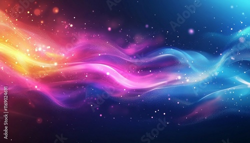 colorful space background
