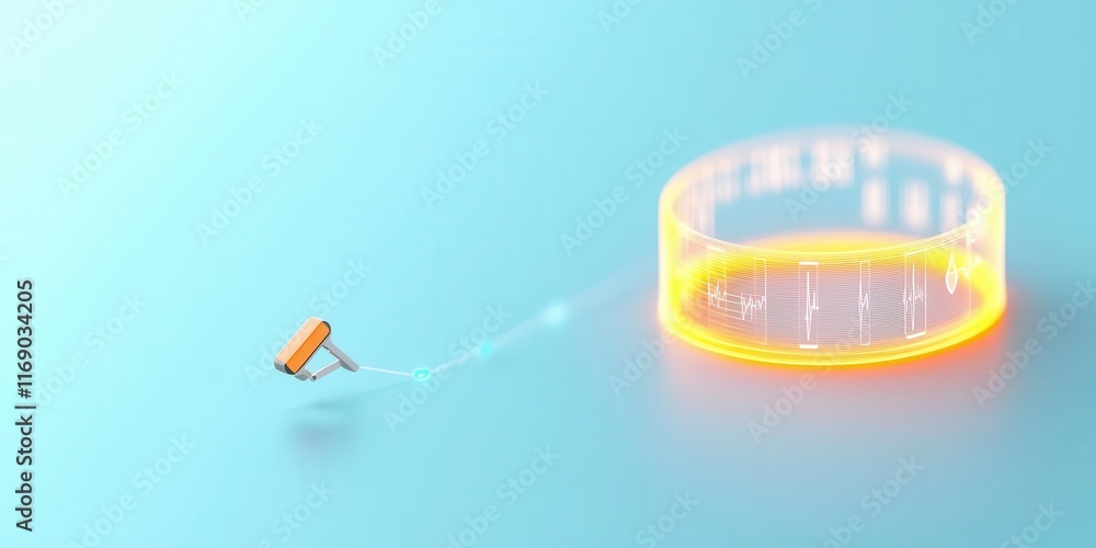 Innovative science concept featuring laboratory equipment. Innovative science concept featuring laboratory equipment.
