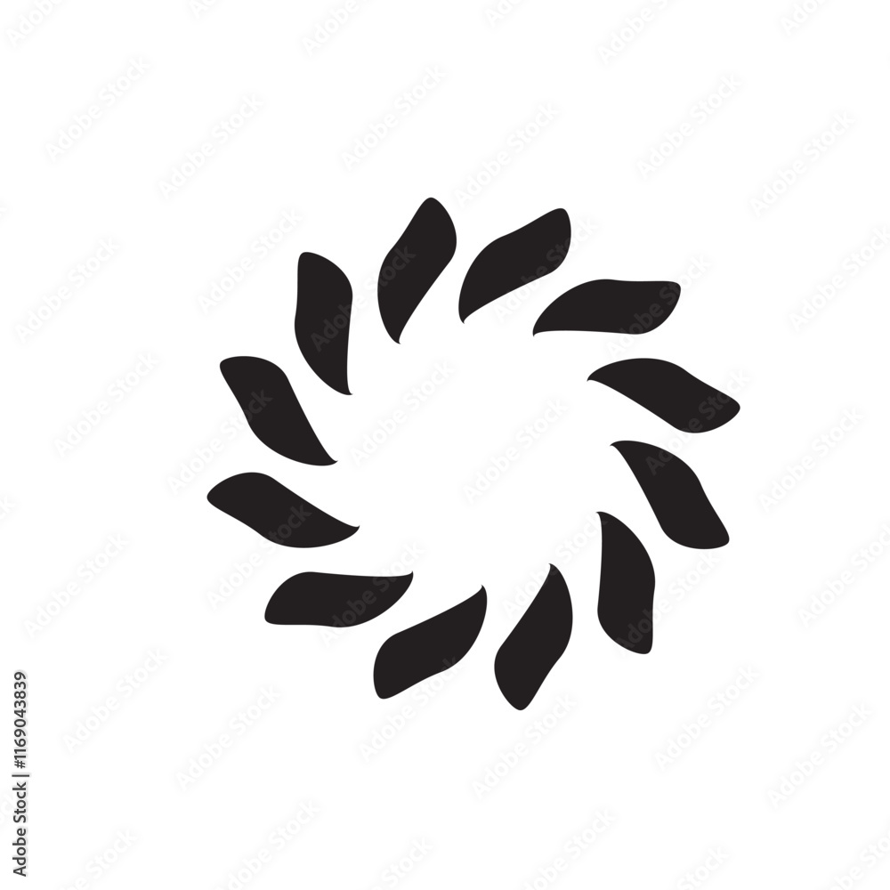 Fototapeta premium flower icon