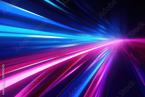 Dynamic Light Streaks Speed Effect