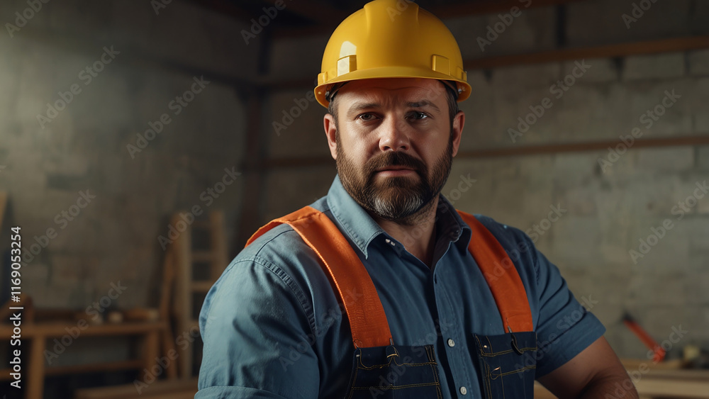 portrait of worker portrait of worker