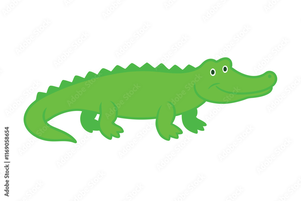 Crocodile vector illustration