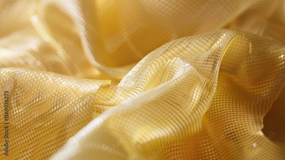 Luxurious Golden Fabric Texture Luxurious Golden Fabric Texture