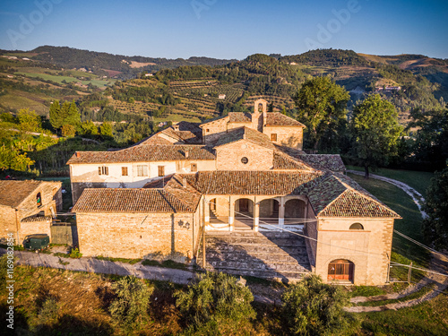 Convento dei Cappuccini. Modigliana, Forli, Emilia Romagna, Italy, Europe.