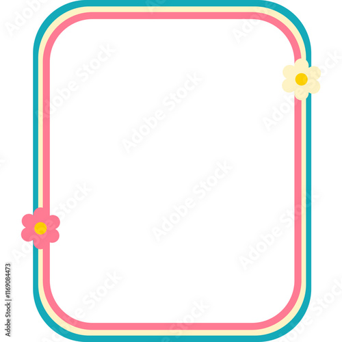 Retro Groovy Frame