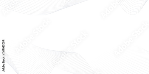 abstract white background with gradient color and artistic dynamic line decoration