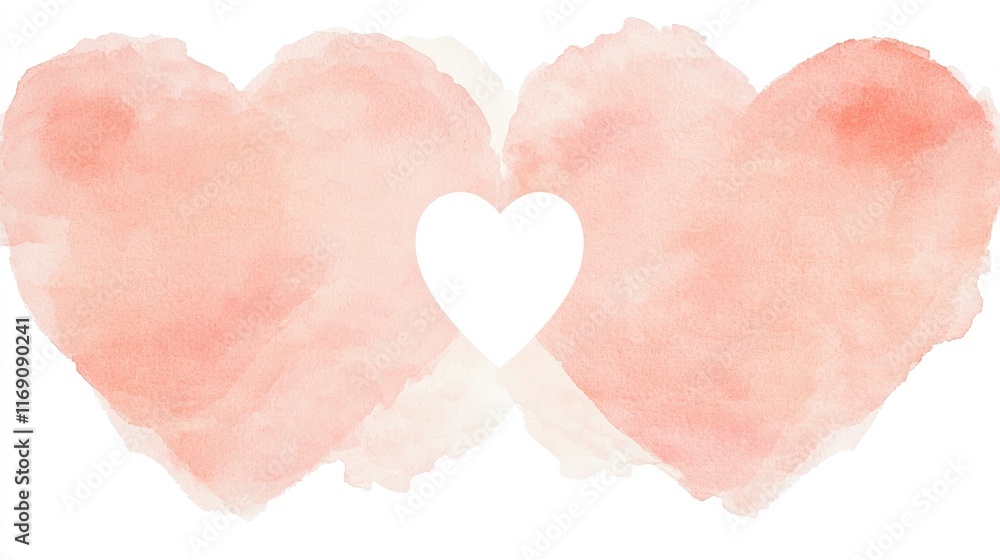 Stylish pink heart frame digital art clean white background romantic concept heartfelt emotions Stylish pink heart frame digital art clean white background romantic concept heartfelt emotions