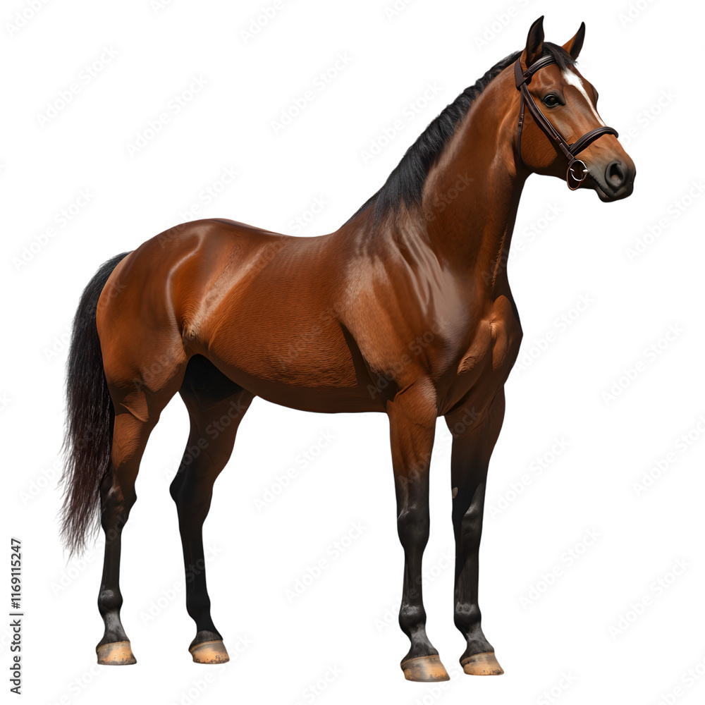 Obraz premium horse isolated on transparent background horse png