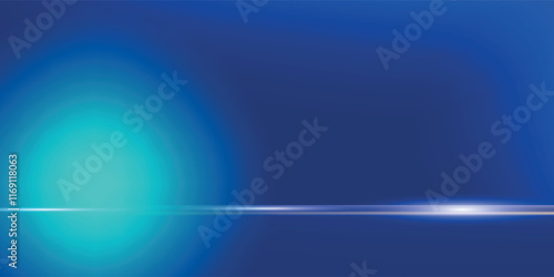 Blue green gradient studio room  abstract background pattern  walls and floor reflect neon lights  dark tones and feel speed of digital technology connected blue-