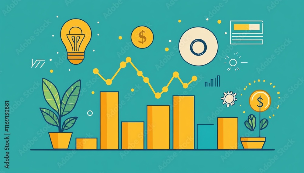 Executive brainstorming for business growth, financial success indicators, modern office desk setup, strategizing for success, positive development focus Executive brainstorming for business growth, financial success indicators, modern office desk setup, strategizing for success, positive development focus