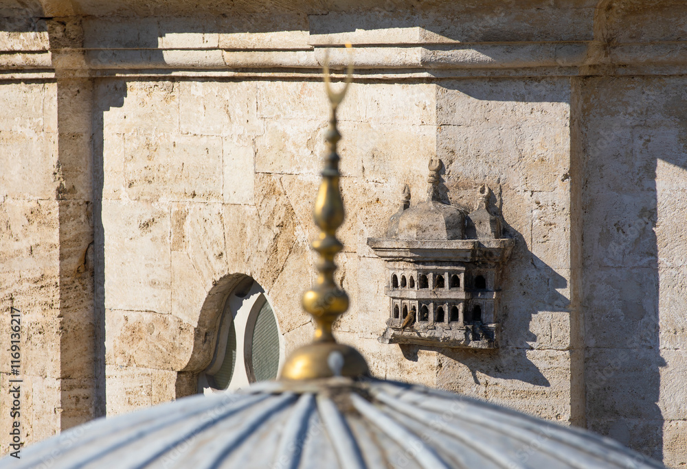 Birdhouse in the tomb of Mustafa III, Istanbul