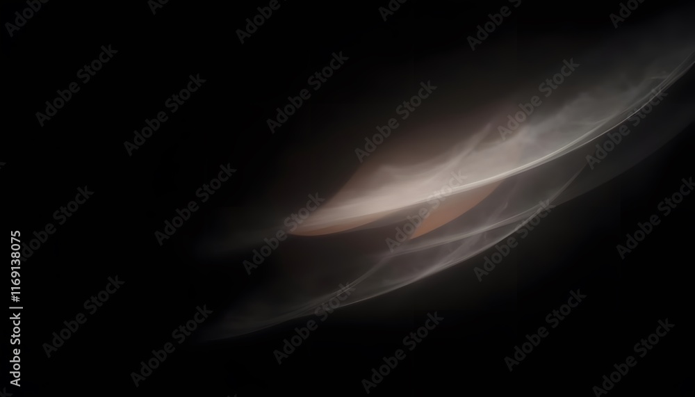Obraz premium Abstract Light Streaks and Smoke Effect on a Dark Background