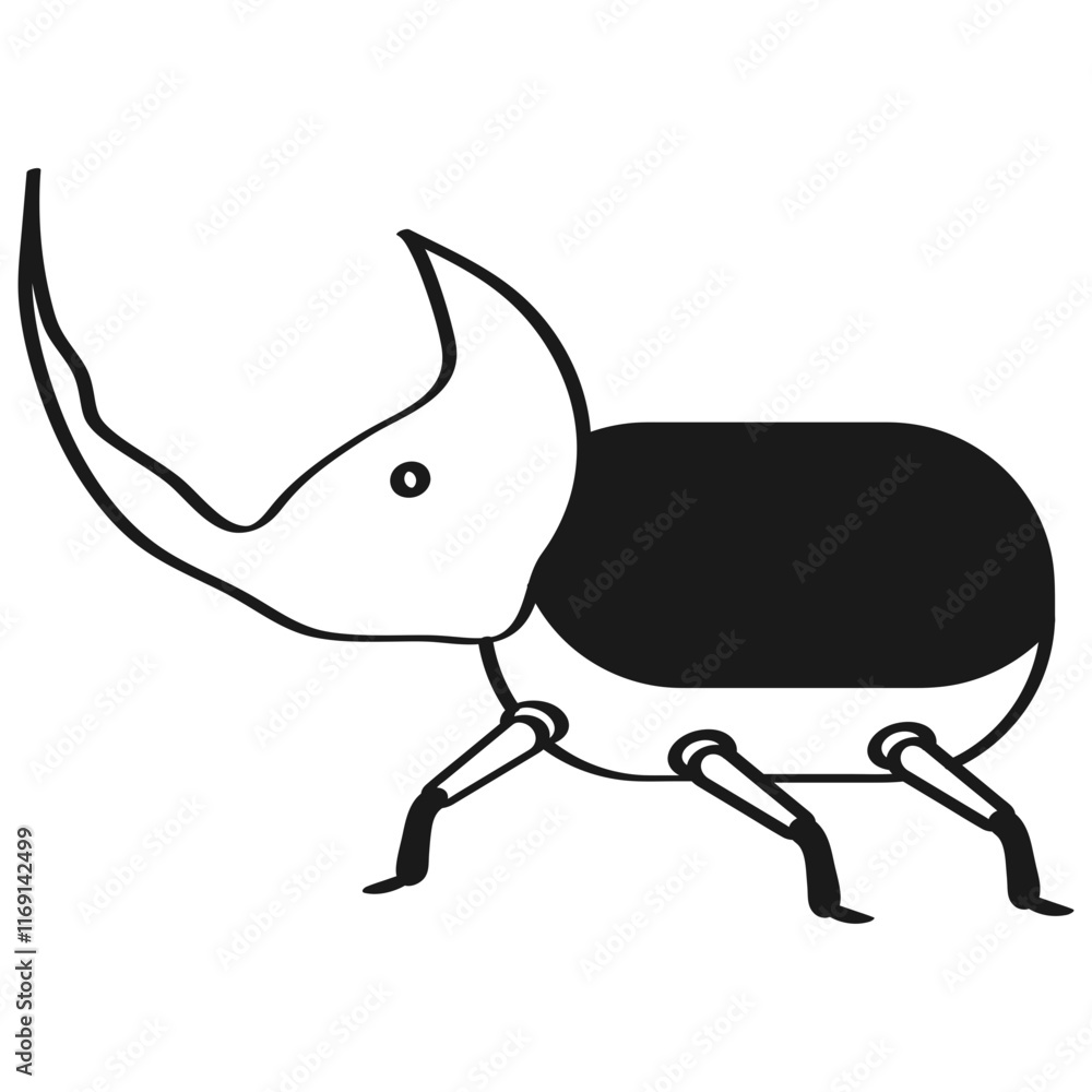Fototapeta premium insect vector illustration design