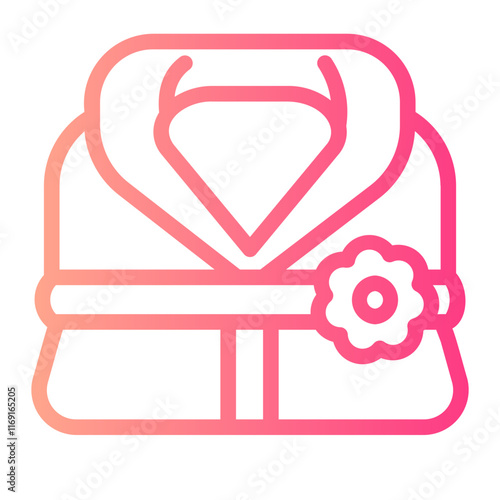 bathrobe gradient icon